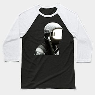 The glowing Astronaut helmet Baseball T-Shirt